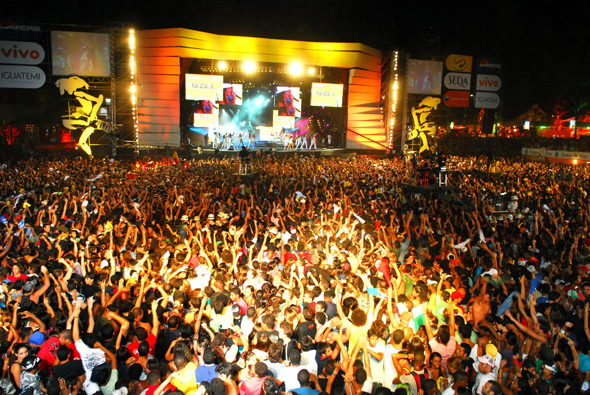 Festival de Verão Salvador 2007 Na segunda noite do festival, apresentação da cantora Ivete Sangalo. Foto - Valter Pontes/Coperphoto